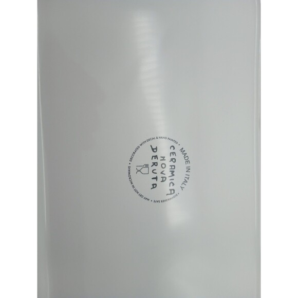 Nova Deruta Platter Tray Octagonal Rectangle Ricco Italy - Picture 6 of 6